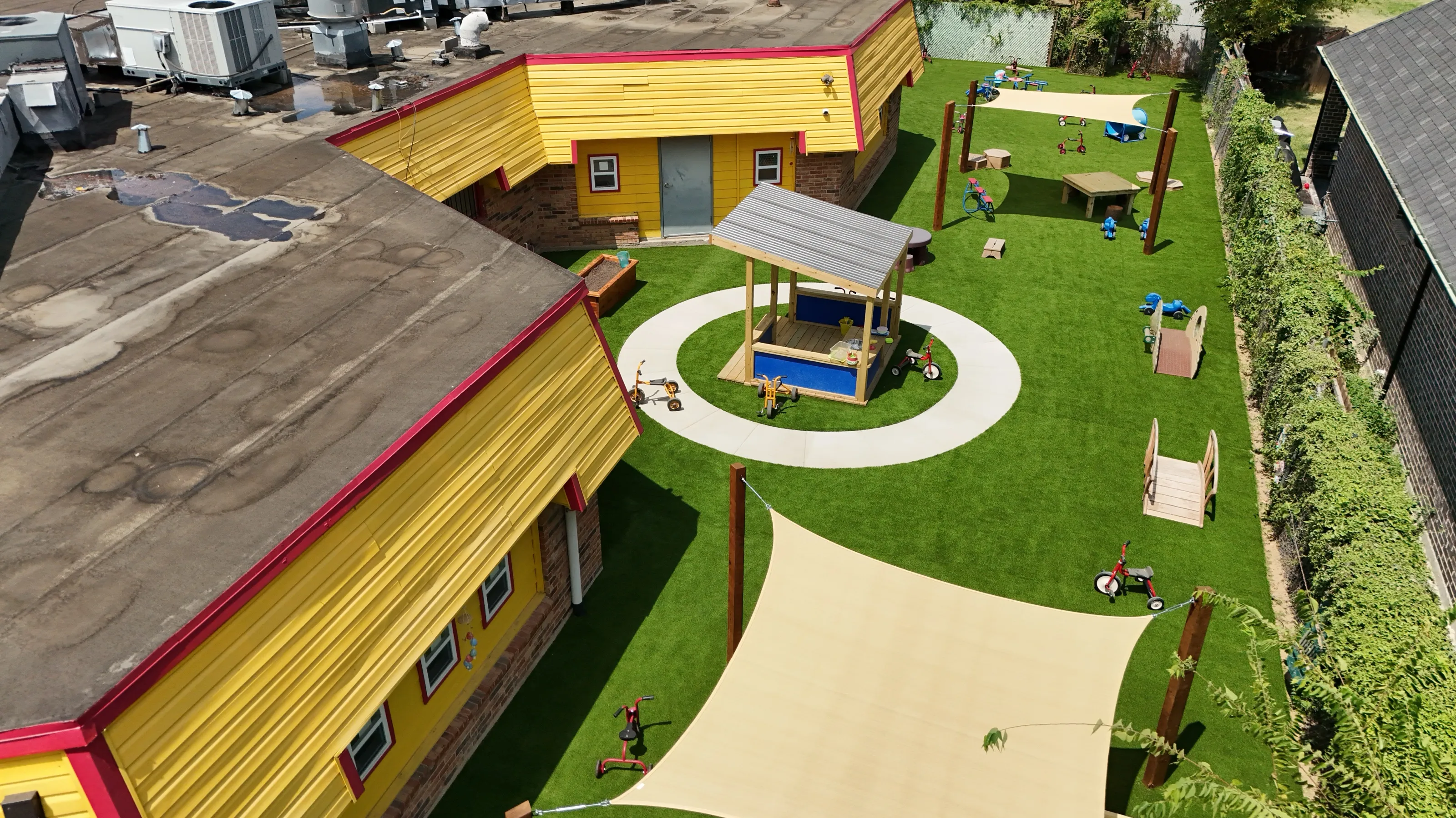 After 7 — Perfect Praise Academy — 6,000 SF Playground Turf Conversion in Fort Worth