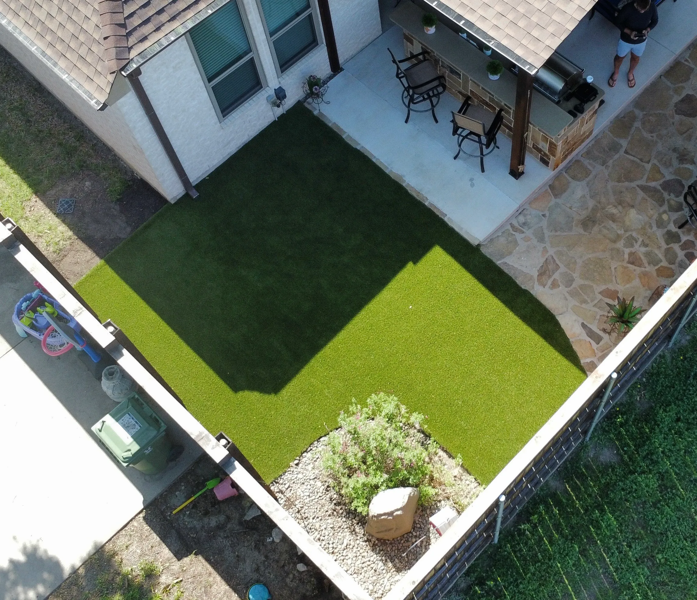 Bearcat Turf & Outdoors artificial turf install photo
