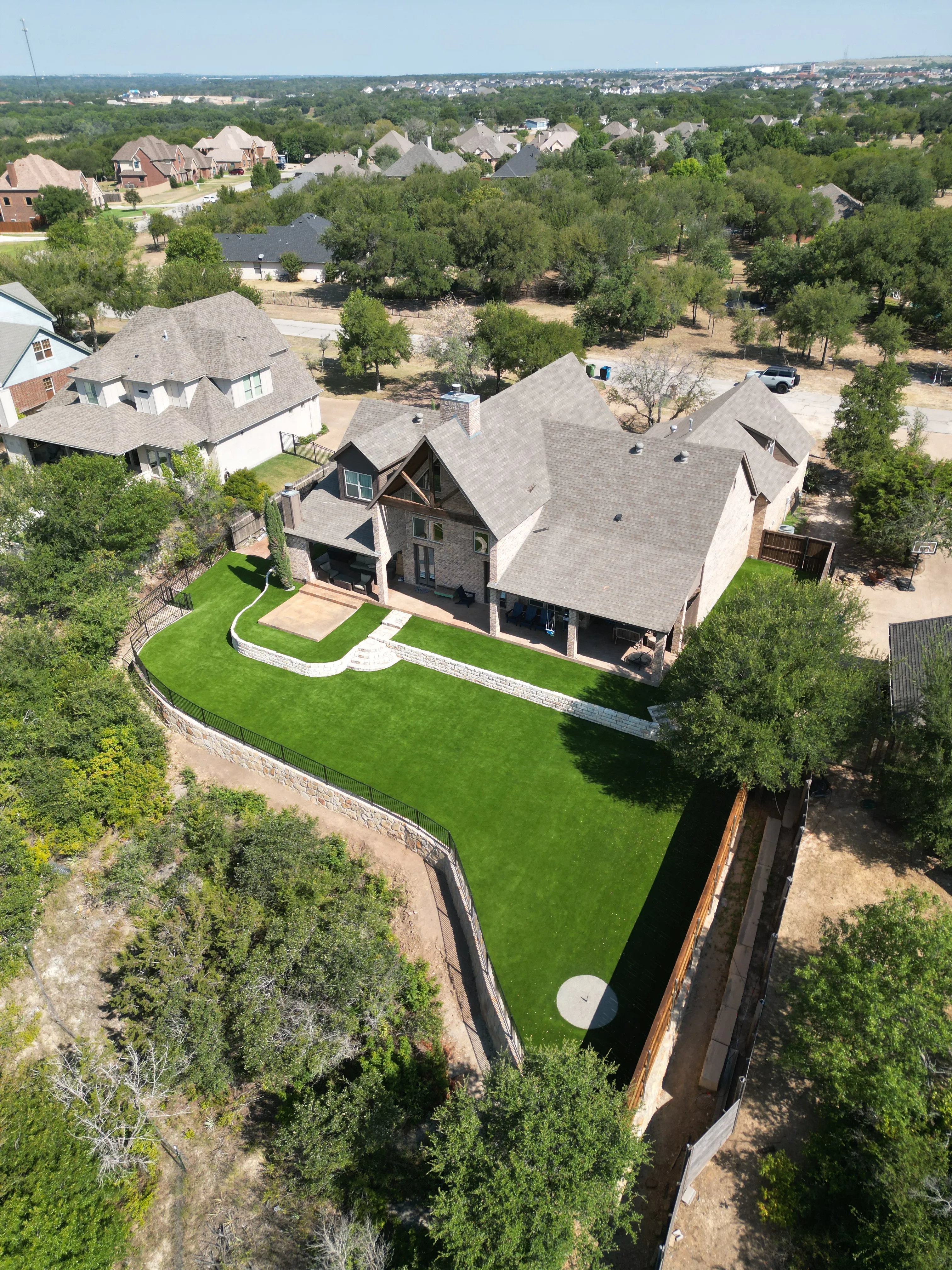 Bearcat Turf & Outdoors artificial turf install photo