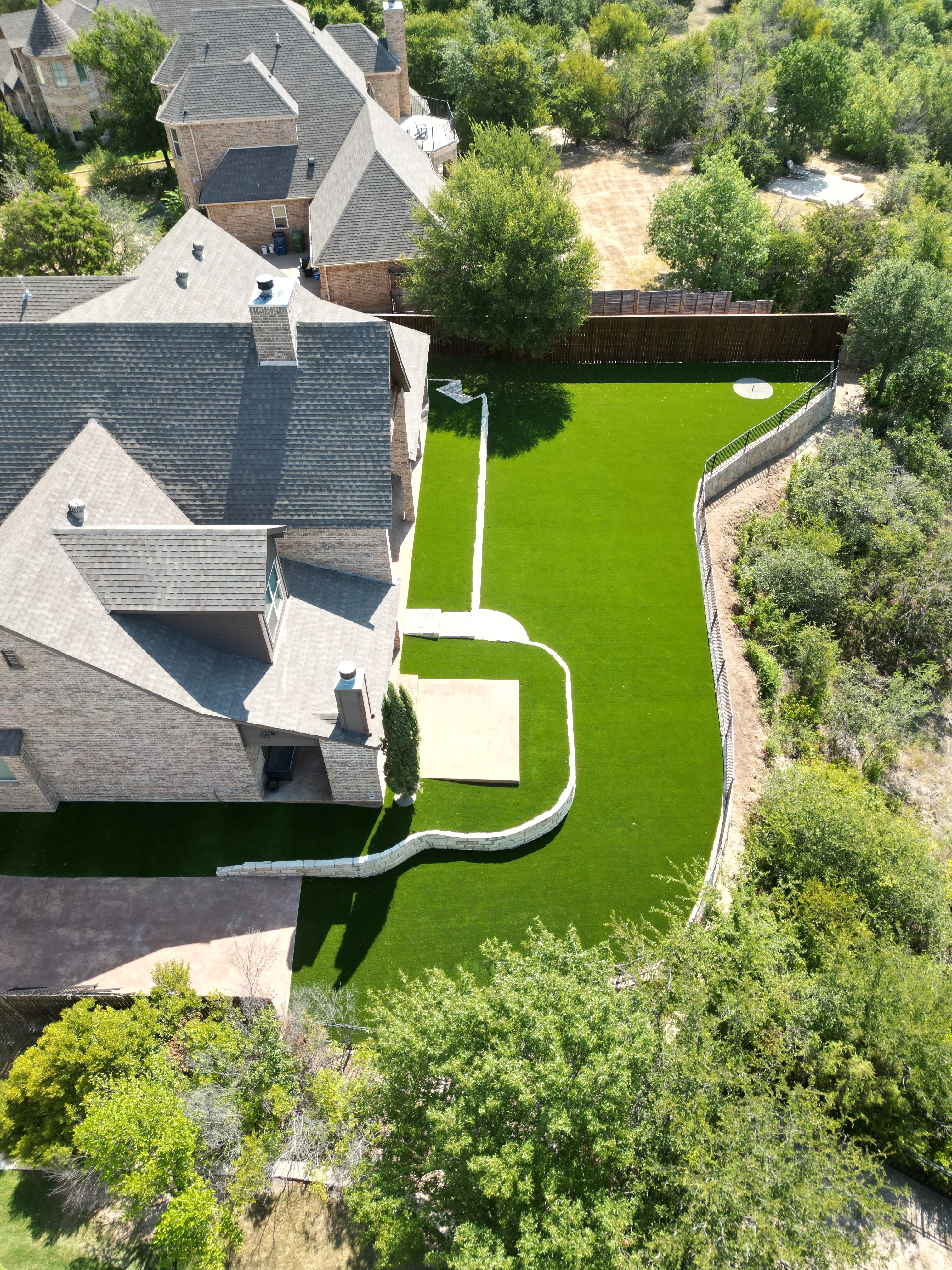 Bearcat Turf & Outdoors artificial turf install photo