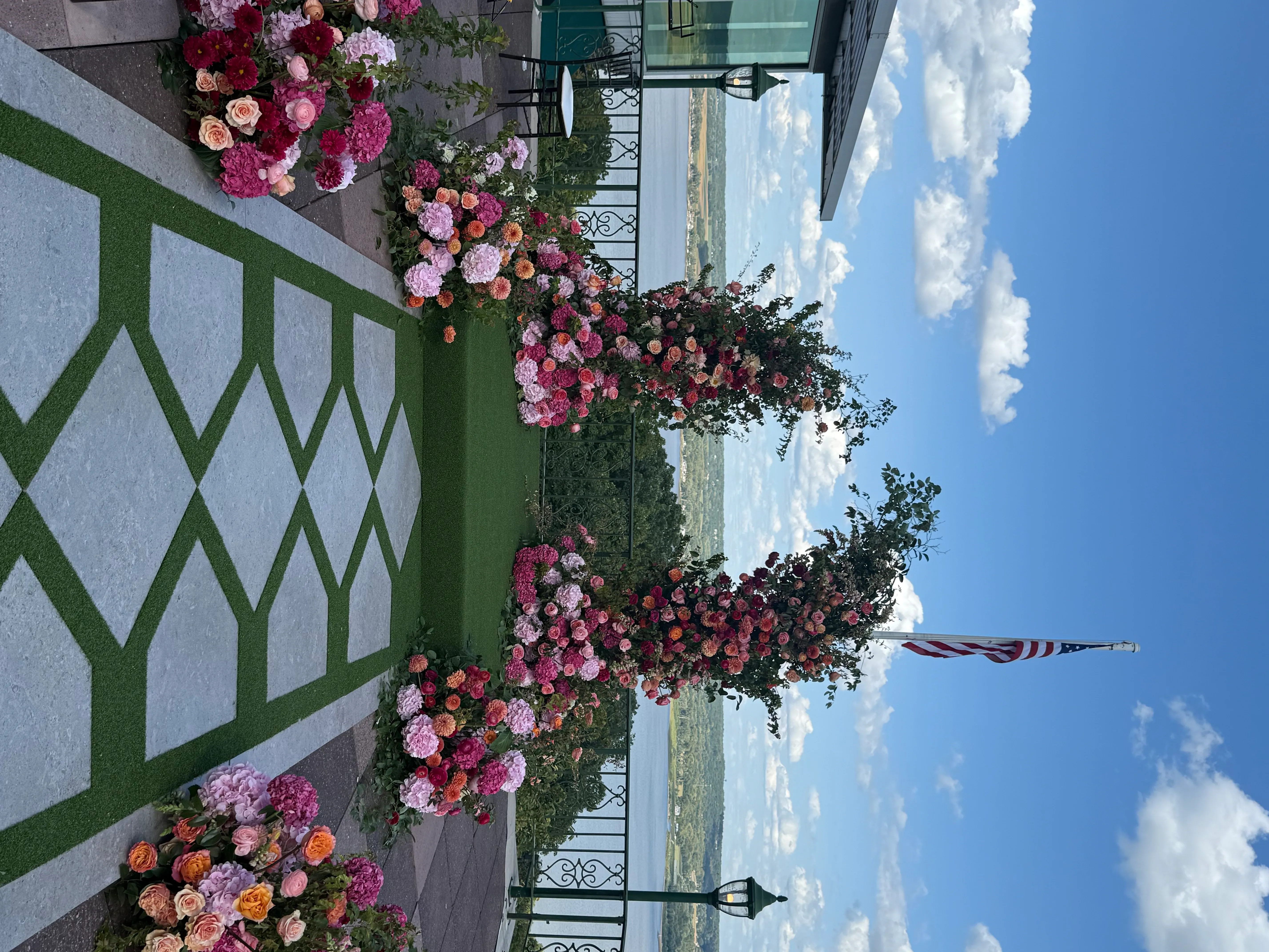 A destination wedding install at the Country Club of Peoria — photo 4