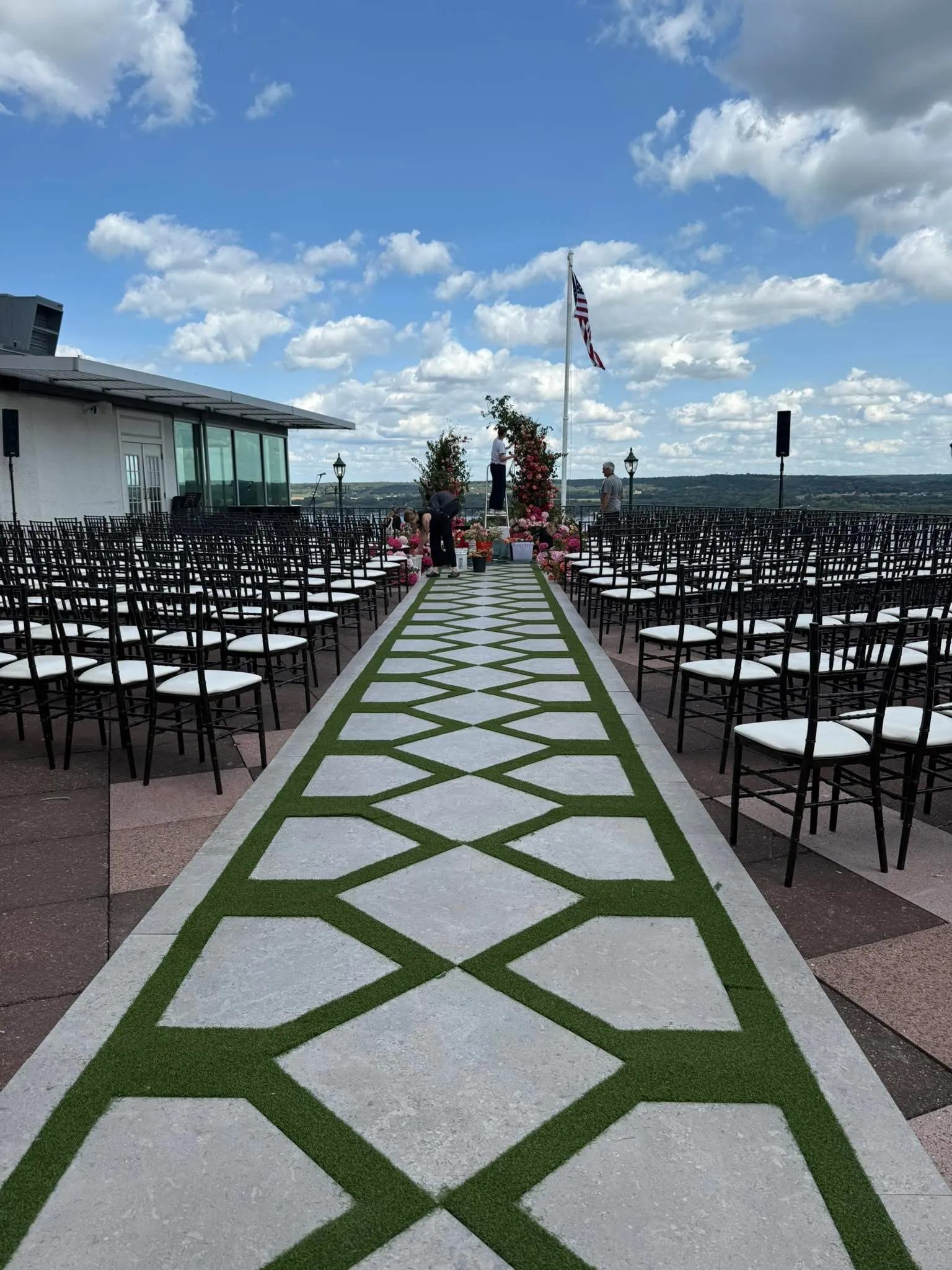 A destination wedding install at the Country Club of Peoria — photo 4