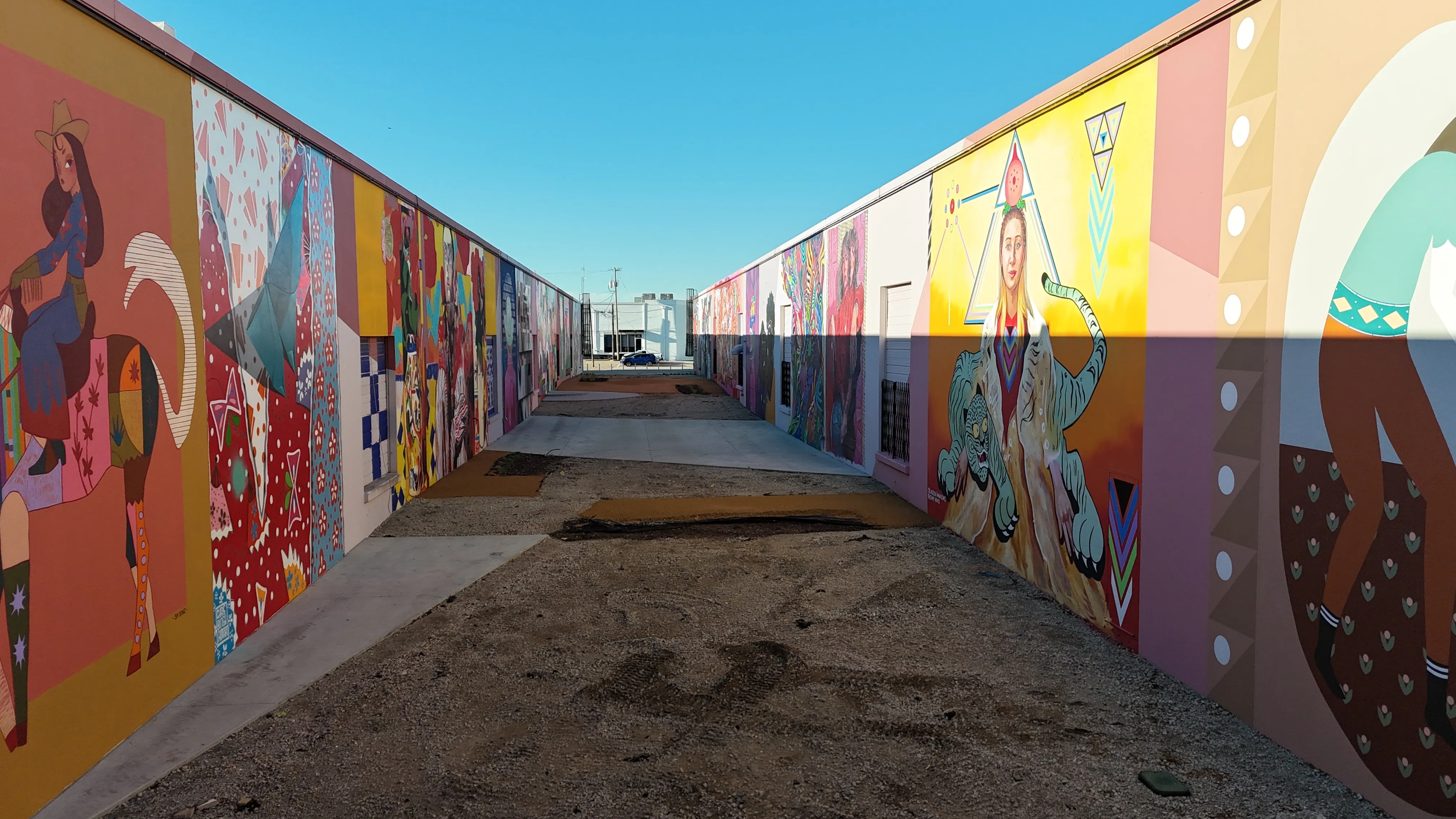 Aerial 1 — The Art Docks at Inwood Design District — 5,600 SF Commercial Turf