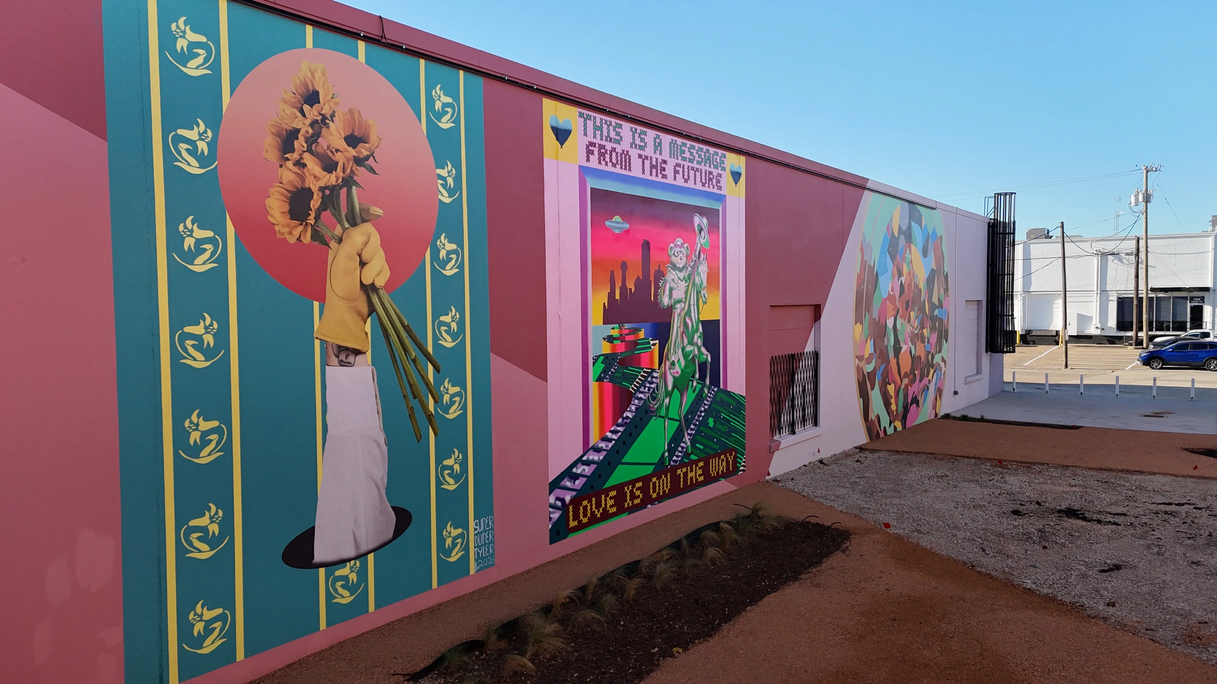 Aerial 4 — The Art Docks at Inwood Design District — 5,600 SF Commercial Turf