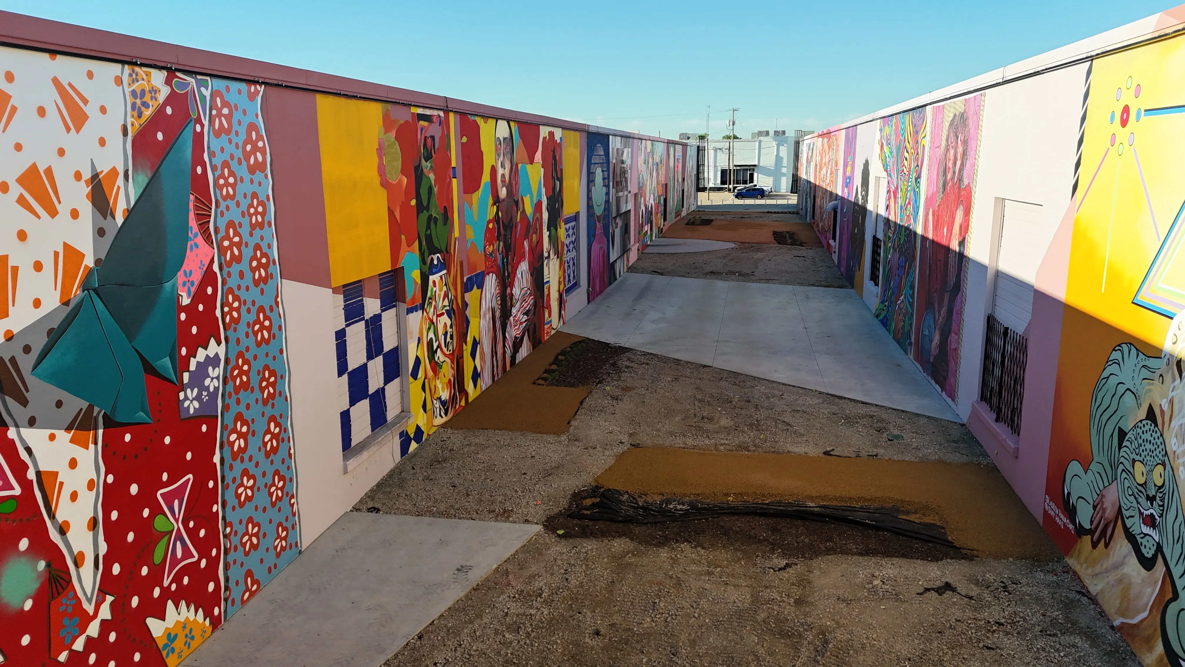 Aerial 6 — The Art Docks at Inwood Design District — 5,600 SF Commercial Turf