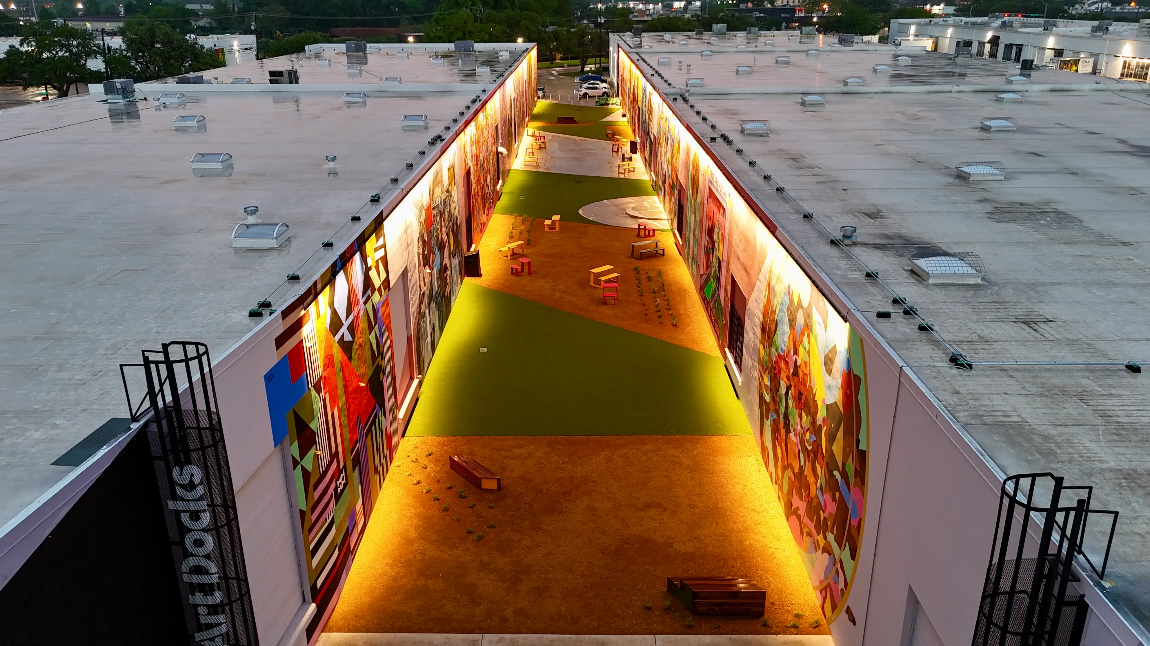 The Art Docks at Inwood Design District — 5,600 SF Commercial Turf