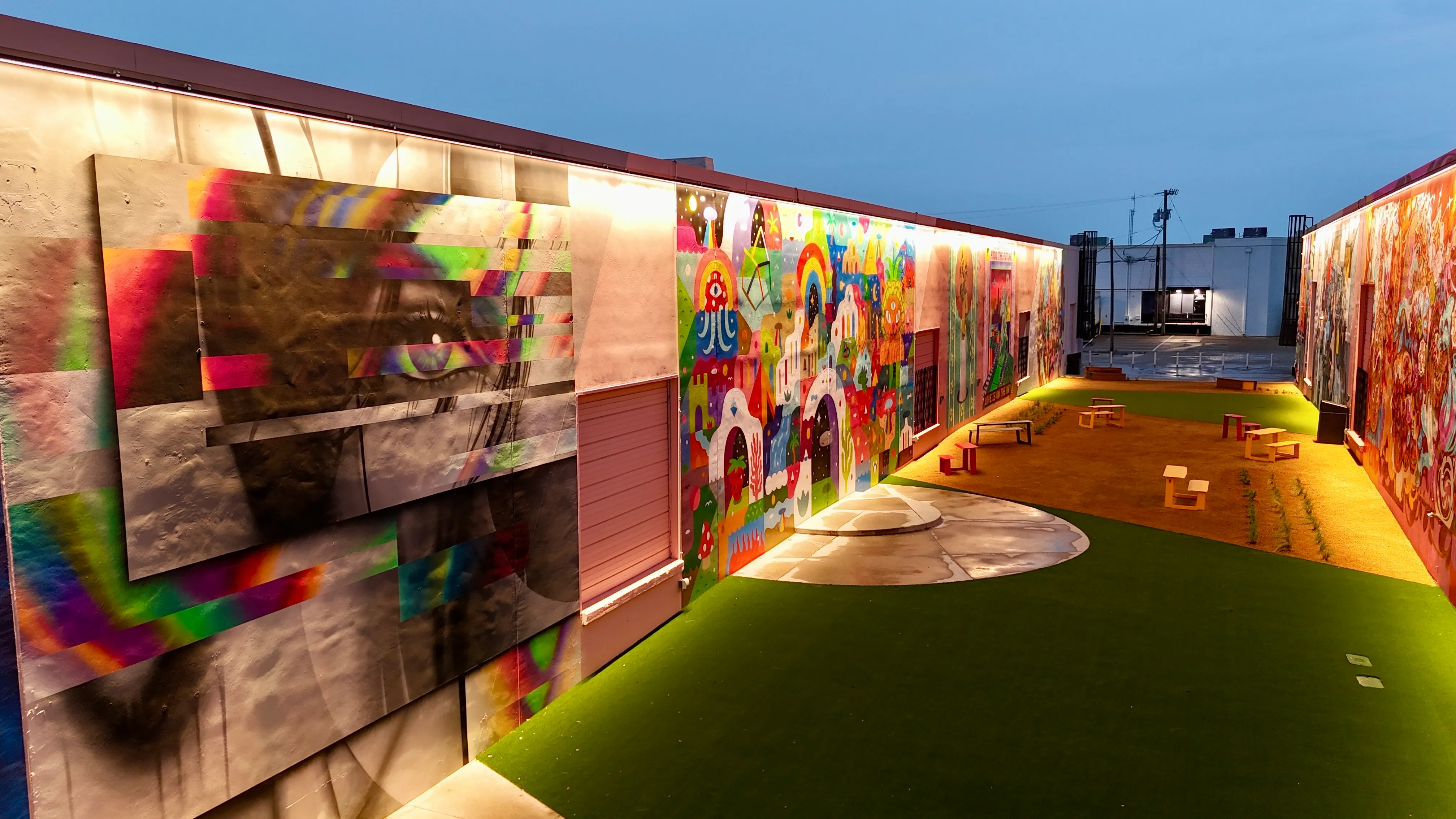 Aerial 20 — The Art Docks at Inwood Design District — 5,600 SF Commercial Turf