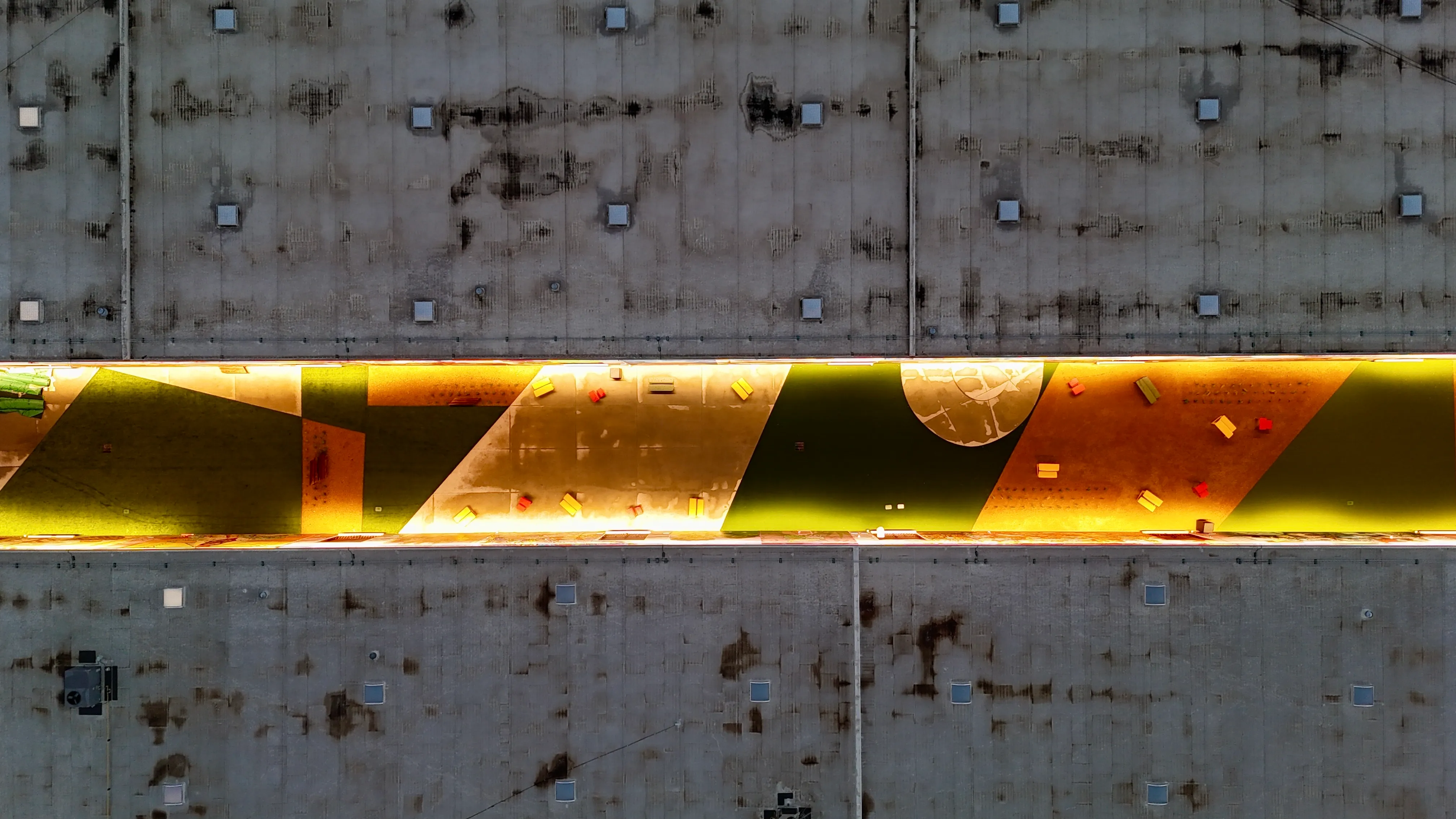 Aerial 29 — The Art Docks at Inwood Design District — 5,600 SF Commercial Turf