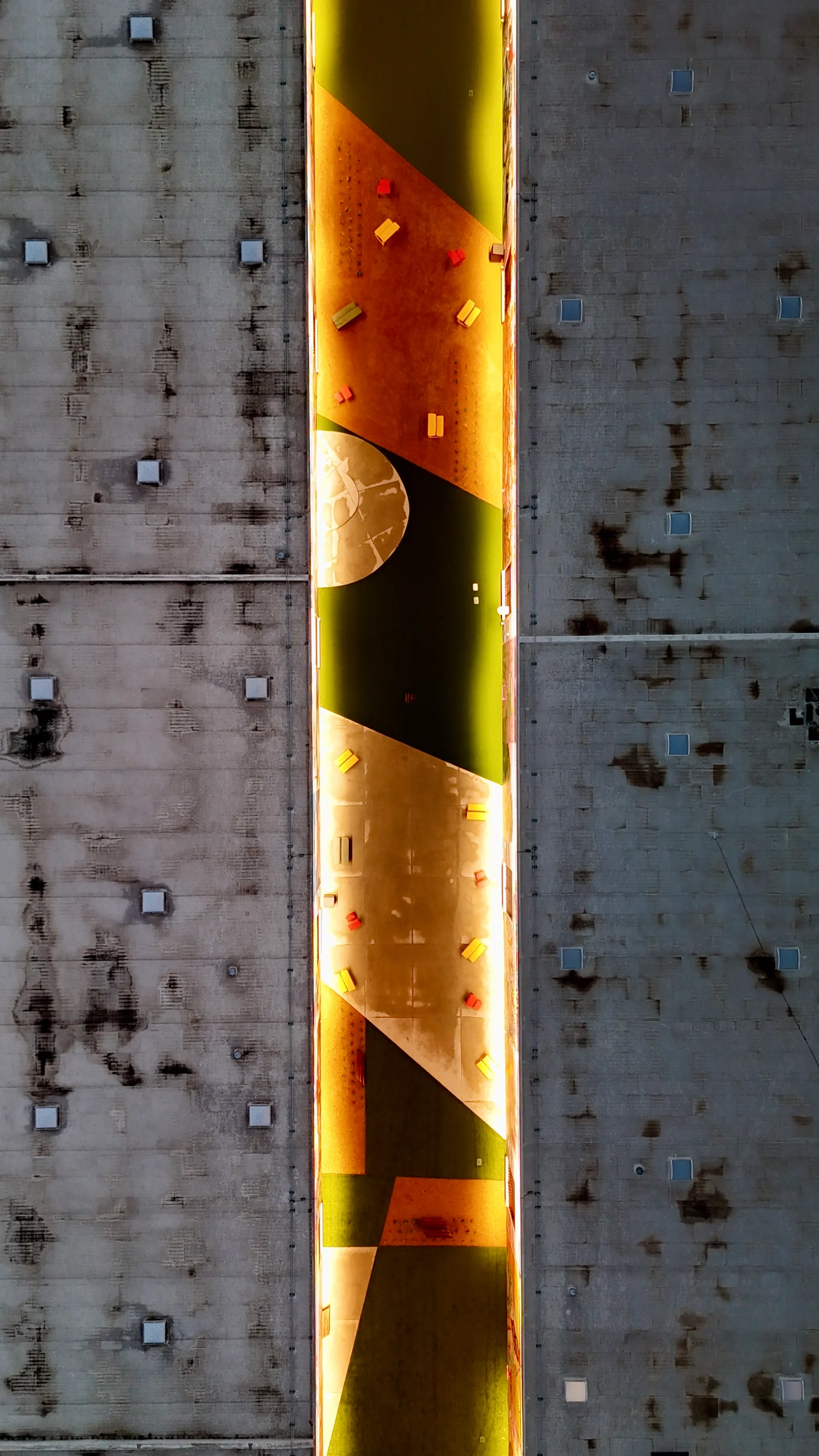 Aerial 30 — The Art Docks at Inwood Design District — 5,600 SF Commercial Turf