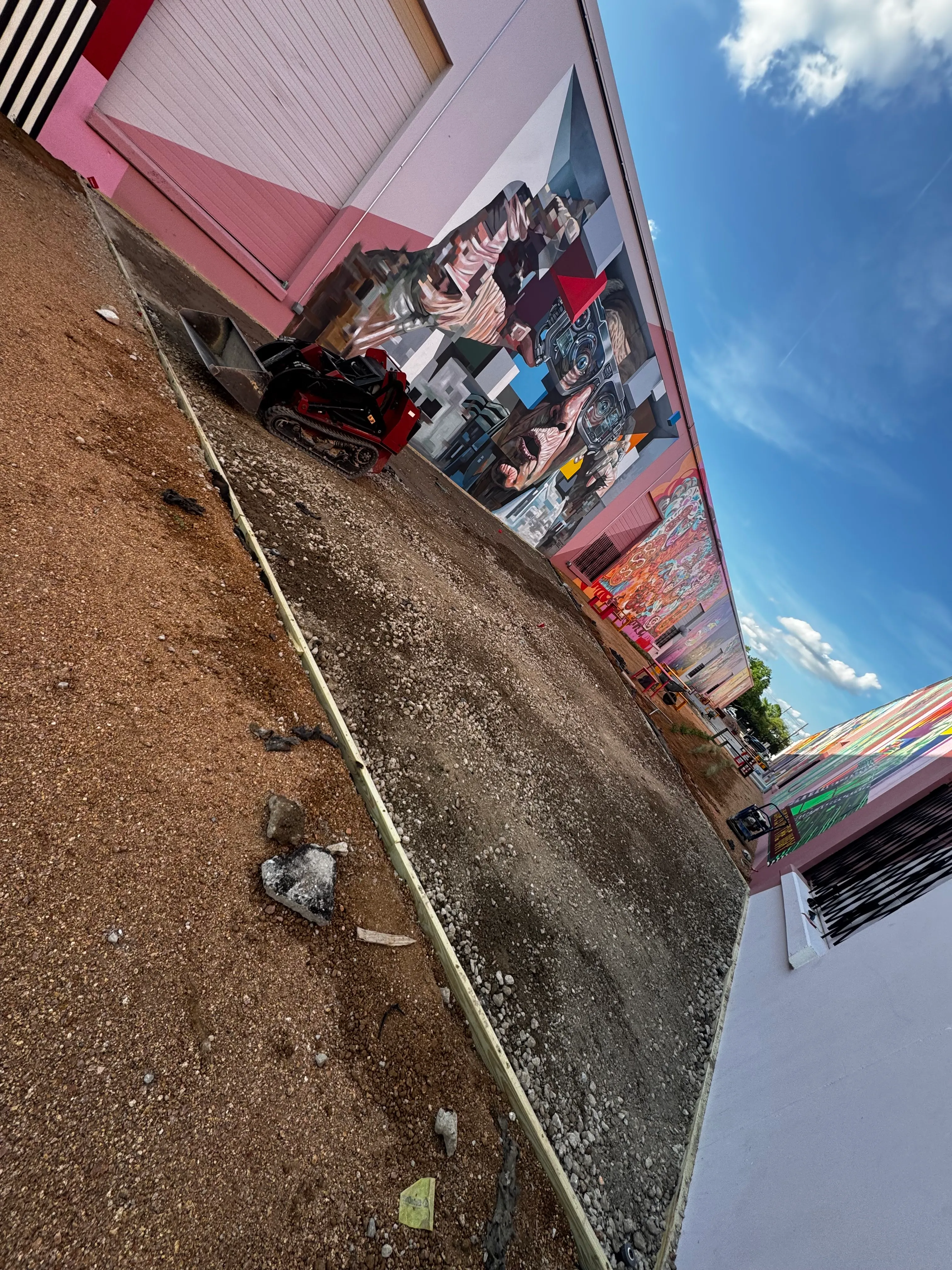 Construction 2 — The Art Docks at Inwood Design District — 5,600 SF Commercial Turf