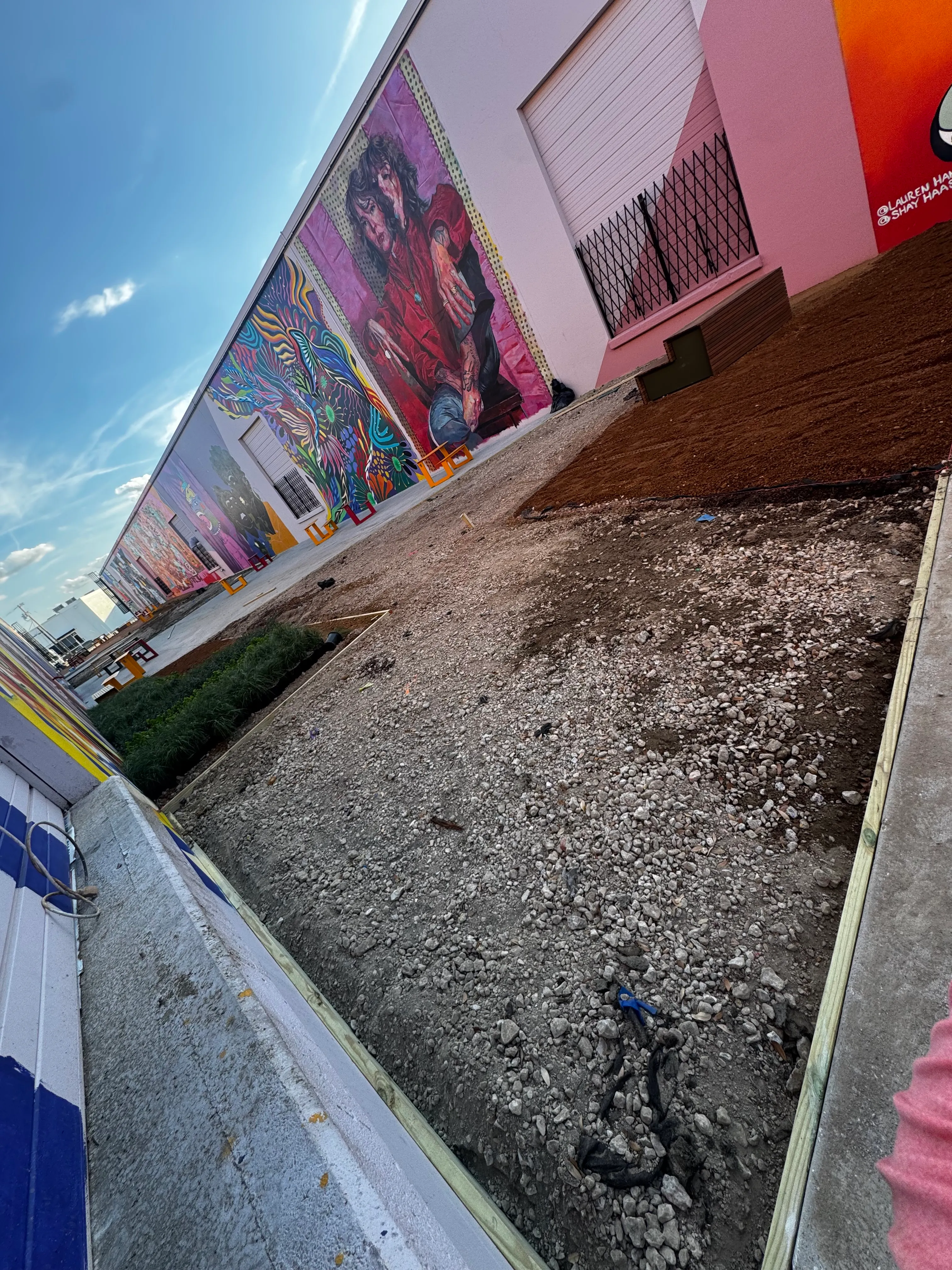 Construction 5 — The Art Docks at Inwood Design District — 5,600 SF Commercial Turf