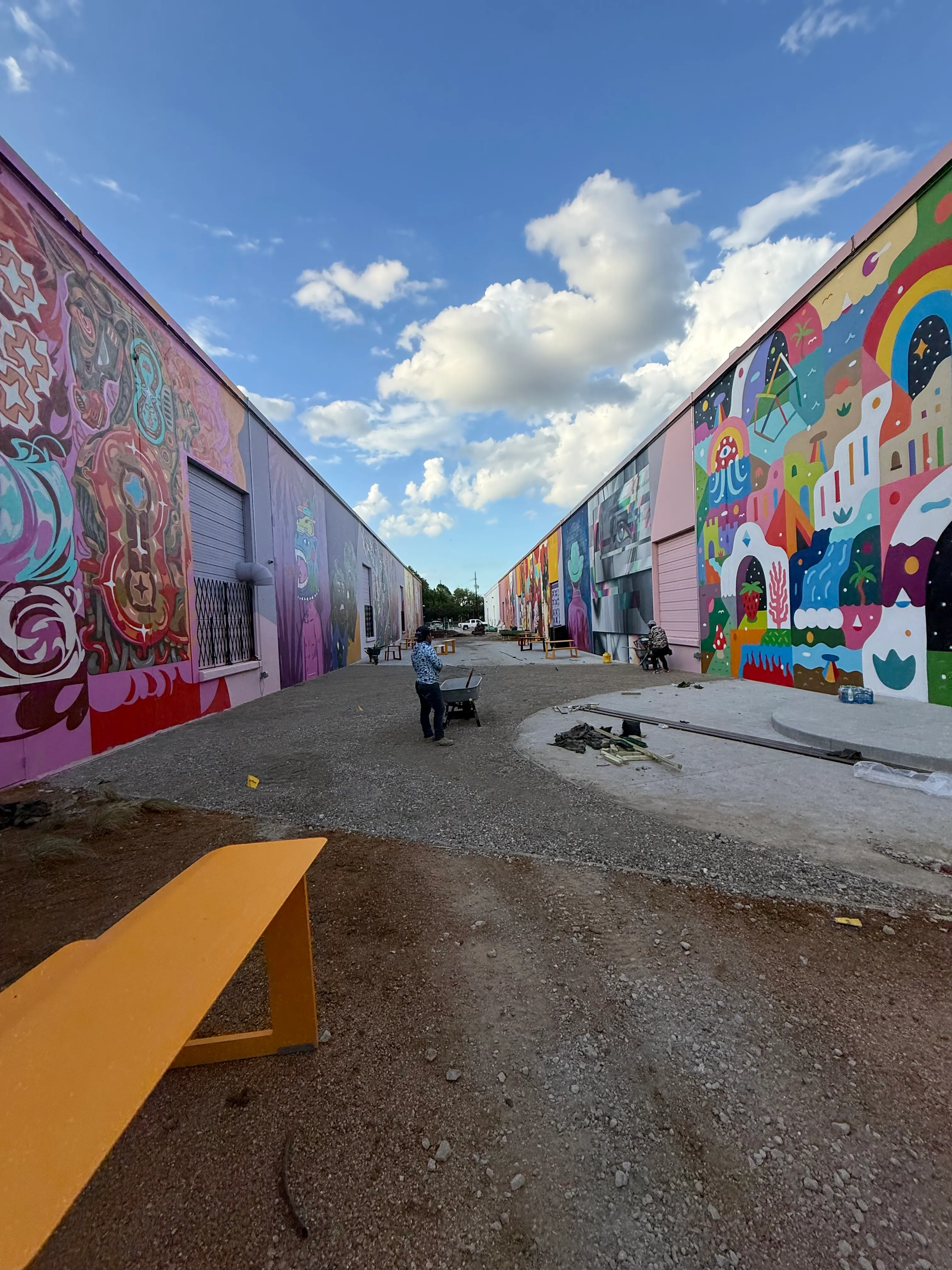 Construction 18 — The Art Docks at Inwood Design District — 5,600 SF Commercial Turf