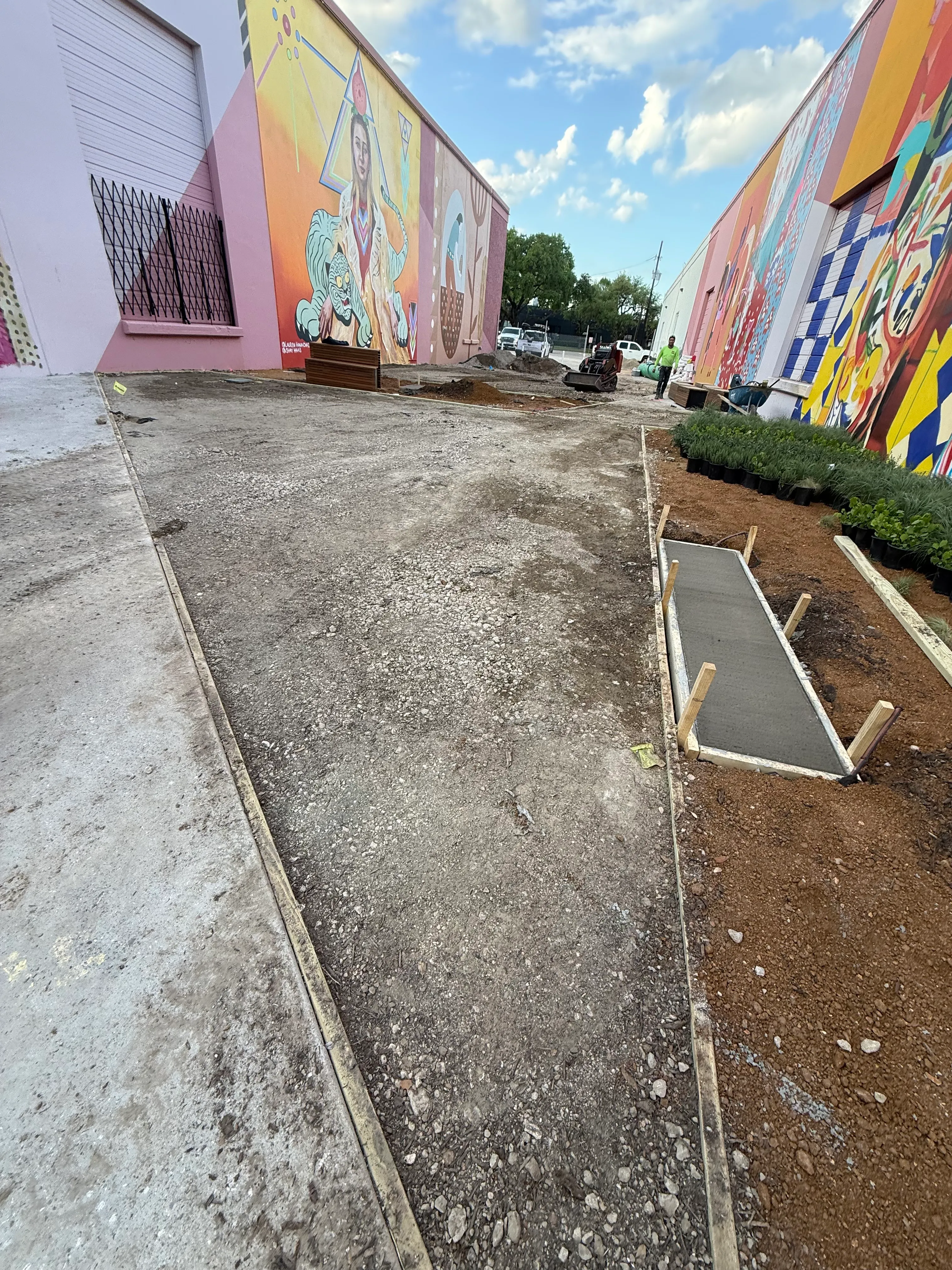 Construction 20 — The Art Docks at Inwood Design District — 5,600 SF Commercial Turf